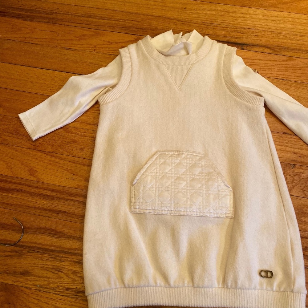 Dior dress with turtleneck kids